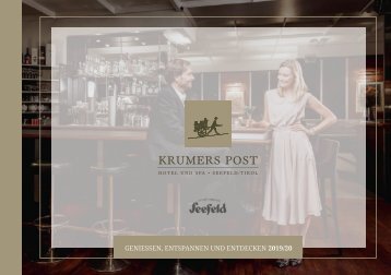 Krumers Post | Preisliste 2019/2020