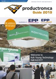 productronica Guide 2019