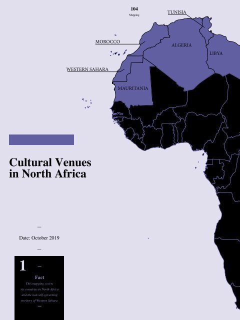 Art Moves Africa – Retracing Roots and Tracing New Routes: Mobility and Touring in North Africa