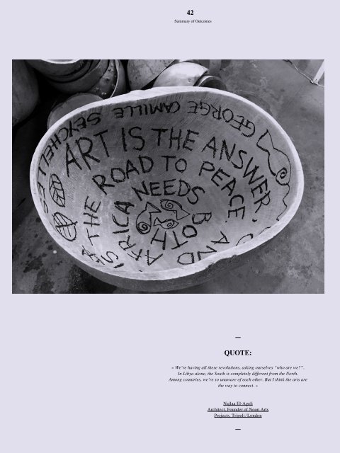 Art Moves Africa – Retracing Roots and Tracing New Routes: Mobility and Touring in North Africa