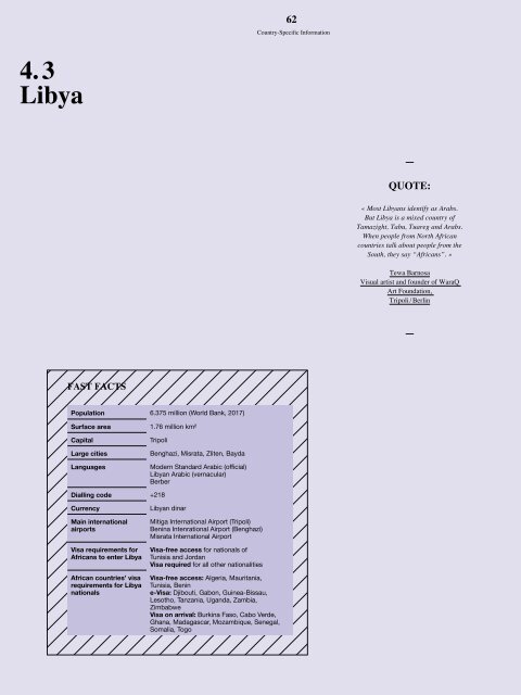 Art Moves Africa – Retracing Roots and Tracing New Routes: Mobility and Touring in North Africa