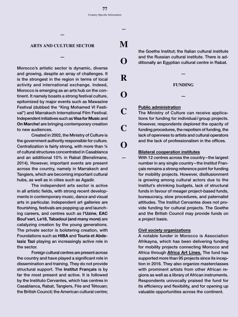 Art Moves Africa – Retracing Roots and Tracing New Routes: Mobility and Touring in North Africa