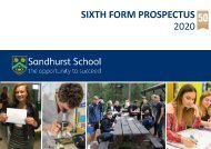 Sixth Form Prospectus 2020