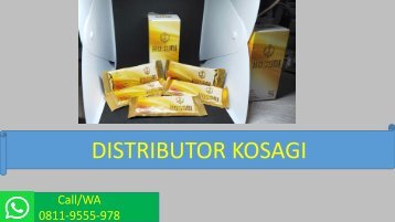 RASAKAN KHASIATNYA!!! CALL/WA 0811-9555-978 Suplemen Ramuan Penambah Stamina KOSAGI Praya