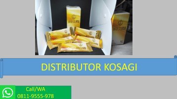 RASAKAN KHASIATNYA!!! CALL/WA 0811-9555-978 Suplemen Ramuan Penambah Stamina KOSAGI Praya