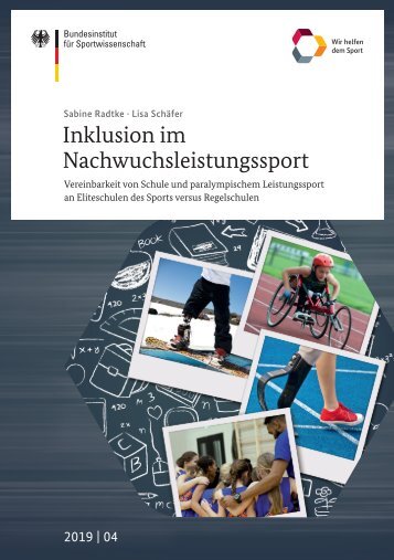 BISp 2019,04 Inklusion im Nachwuchsleistungssport