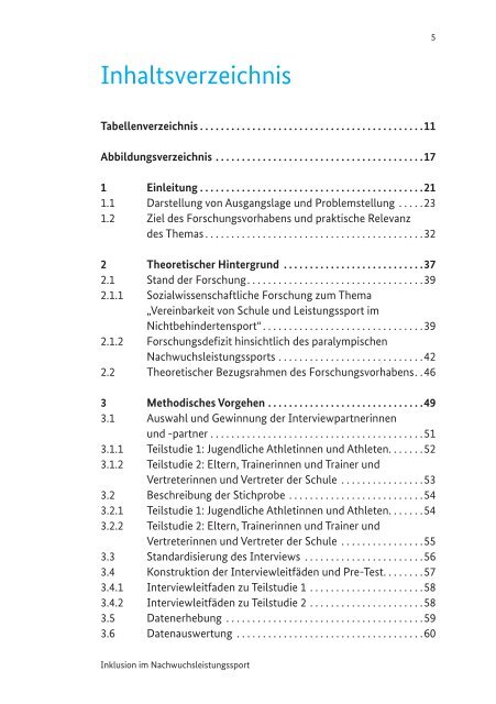 BISp 2019,04 Inklusion im Nachwuchsleistungssport