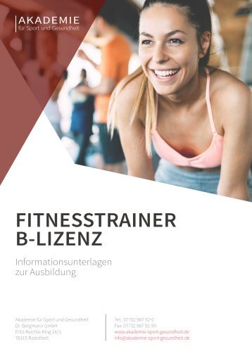 Fitnesstrainer-B-Lizenz-Ausbildung