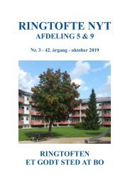 Ringtofte Nyt nr. 3 enkeltsidet- september 2019