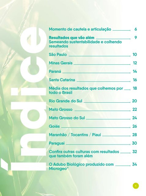  Revista Microgeo - Fechamento de Safra - 2018/2019