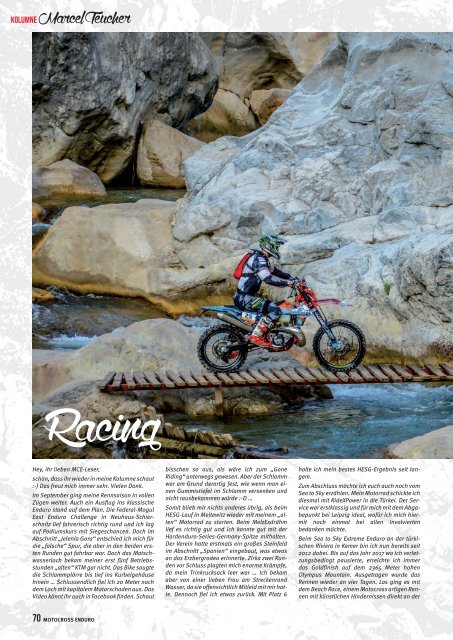 Motocross Enduro Ausgabe 11/2019