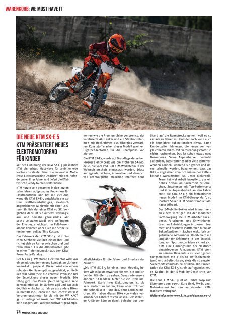 Motocross Enduro Ausgabe 11/2019