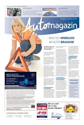 Automagazin Oktober