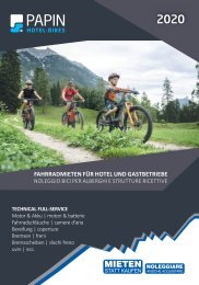 Prospekt Hotel Bikes 2020
