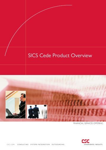 SICS Cede Product Overview