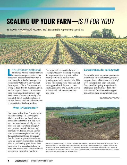 Organic Farmer October/November 2019