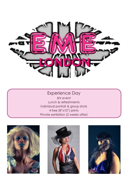EME Fashion show program: Eclectic Evolution