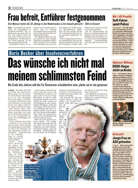 Berliner Kurier 14.10.2019