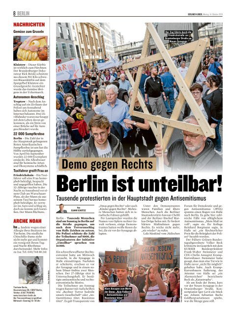 Berliner Kurier 14.10.2019