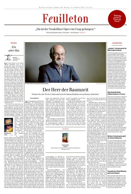 Berliner Zeitung 14.10.2019