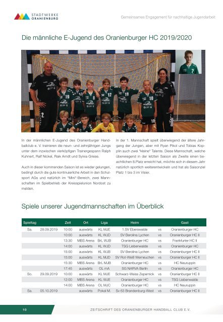 OHC aktuell - 4.Heimspiel Saison 2019/20