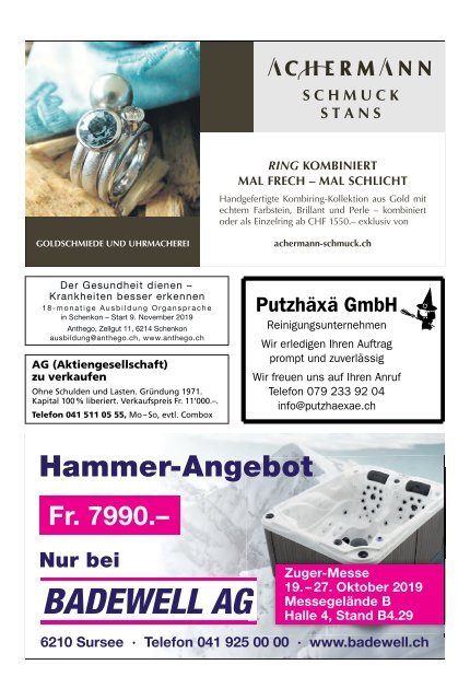 Barni-Post, KW 42, 16. Oktober 2019