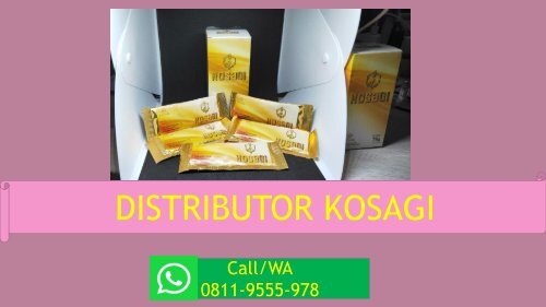 MENAKJUBKAN!!! CALL/WA 0811-9555-978 Suplemen Stamina Pria Herbal KOSAGI Depok