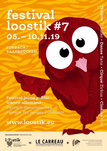 LOOSTIK 2019 - Programmheft