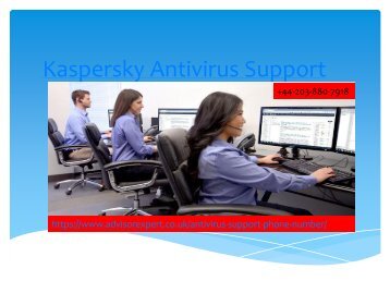 Kaspersky Antivirus Support Number +44-203-880-7918