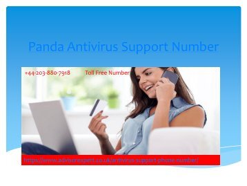 Panda Antivirus Support Number