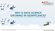 Why is Data Science Growing in Significance