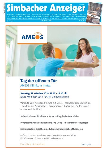 15.10.2019 Simbacher Anzeiger