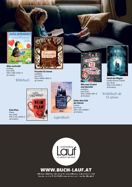 Buchhandlung Lauf Magazin Herbsst 2019