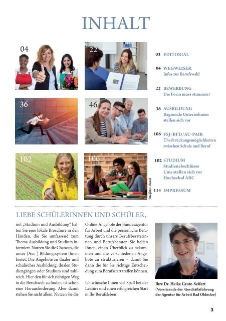 Studium & Ausbildung Herbst 2019