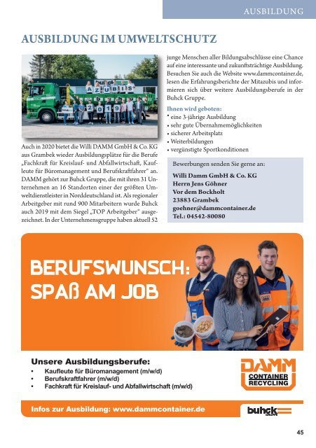 Studium & Ausbildung Herbst 2019