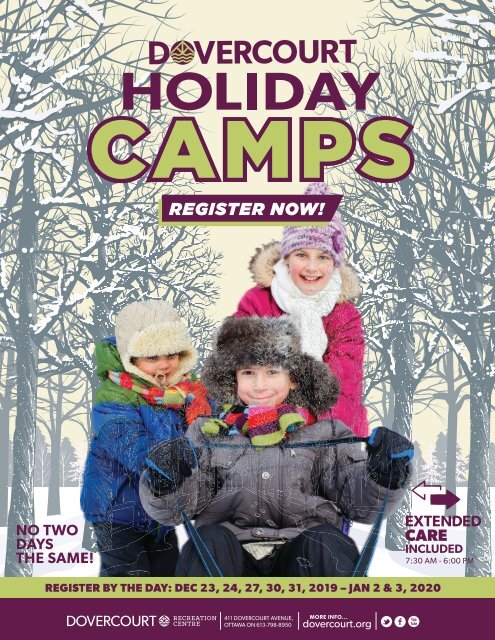 Dovercourt Winter Holiday Camps 2019-2020