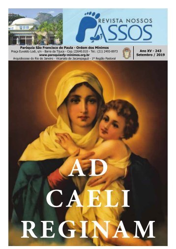Revista Nossos Passos edição Setembro