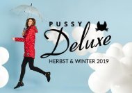 Lookbook Pussy Deluxe Autumn Winter 2019