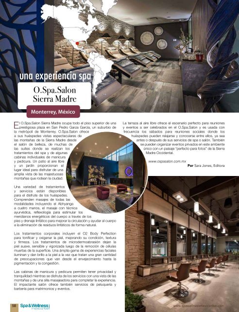 Spa & Wellness MexiCaribe 35, Autumn 2019