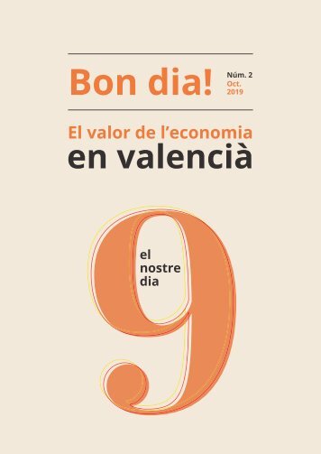 Bon dia! El valor de l'economia en valencià. Núm. 2