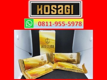 AMAN!!! CALL/WA 0811-9555-978 Suplemen Penambah Vitalitas Pria KOSAGI Tegal