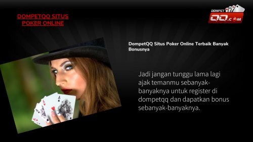 Situs Poker Online