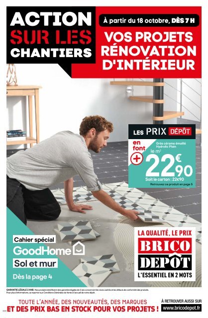 Brico Depot catalogue 18 oct-7 nov 2019