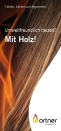 Umweltfreundlichen Heizen? Mit Holz!