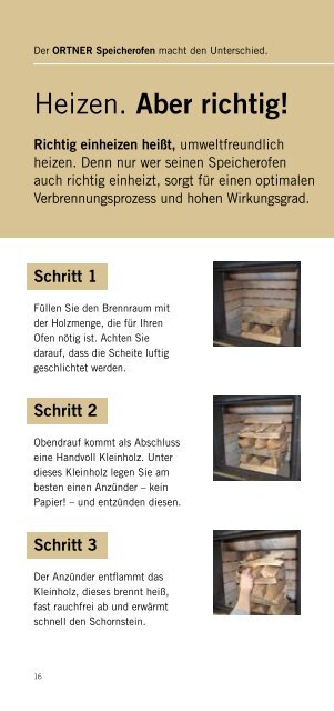 Umweltfreundlichen Heizen? Mit Holz!