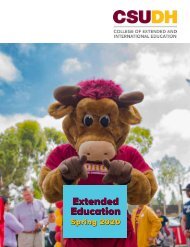 Spring 2020 CSUDH Extended Education Catalog (Interactive)