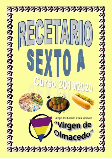 Recetario Sexto A 2019/2020