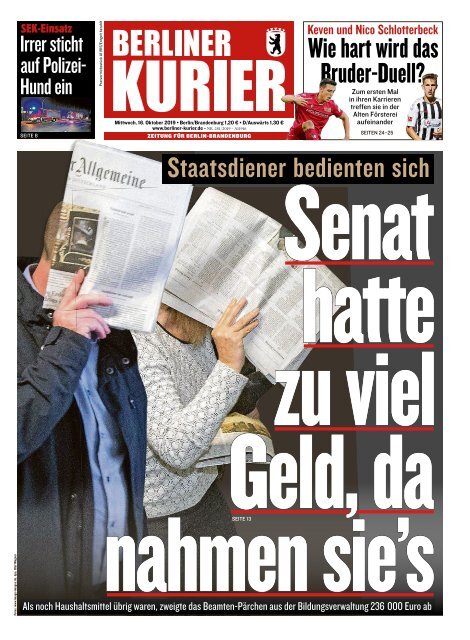 Berliner Kurier 16.10.2019
