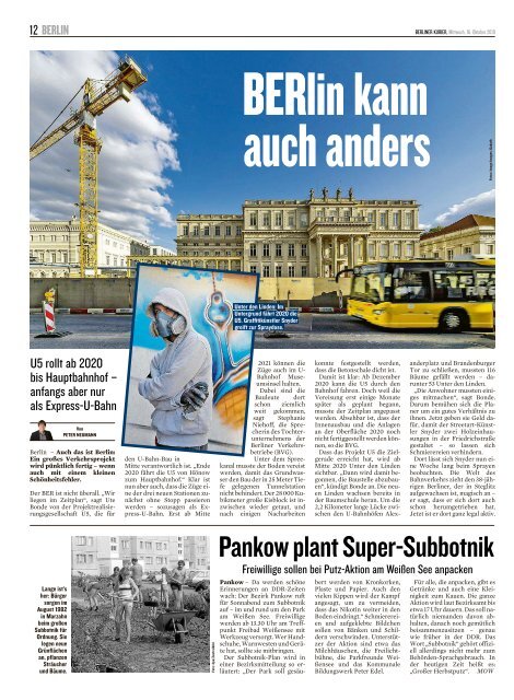 Berliner Kurier 16.10.2019