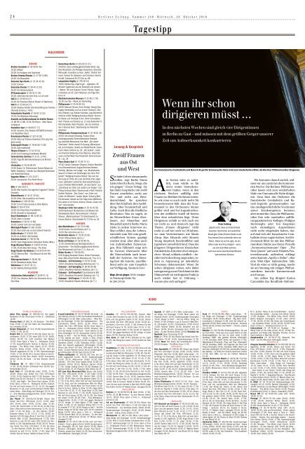 Berliner Zeitung 16.10.2019